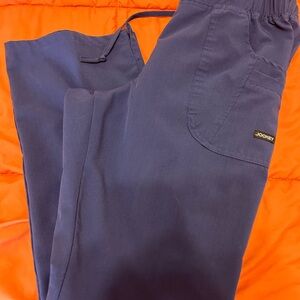 Jockey navy blue scrub pants
